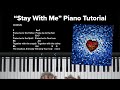 Stay With Me | Piano Tutorial | C