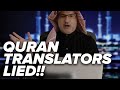 Quran Translators Lied!!