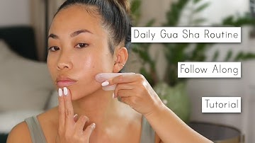 Dagelijkse Gua Sha-massageroutine | Volg de tutorial