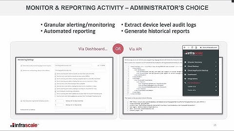 Infrascale Cloud Backup (ICB) Management Experience