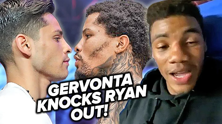 GERVONTA DAVIS KO'S RYAN GARCIA! - MICHEL RIVERA O...