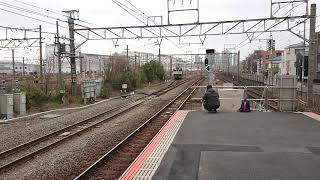 3月23日新川崎駅 新鶴見A51運用 8584レ 単機回送 EF65-2139 国鉄色 赤プレート ラストナンバー機