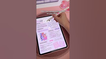 iPad note taking 💜✏️ aesthetic digital notes | take notes with me | study notes | apple pencil