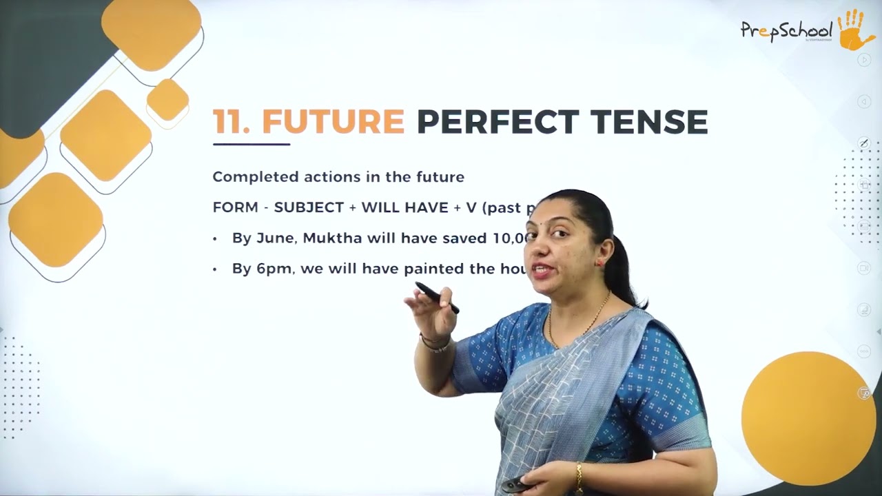 DAY 12 | ENGLISH |  CLASS XI | GRAMMER - TENSES | L2