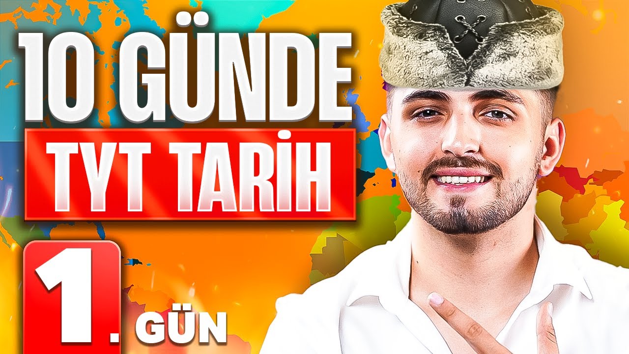 10 GÜNDE TYT TARİH FULLEME KAMPI 🔥 | 1. GÜN