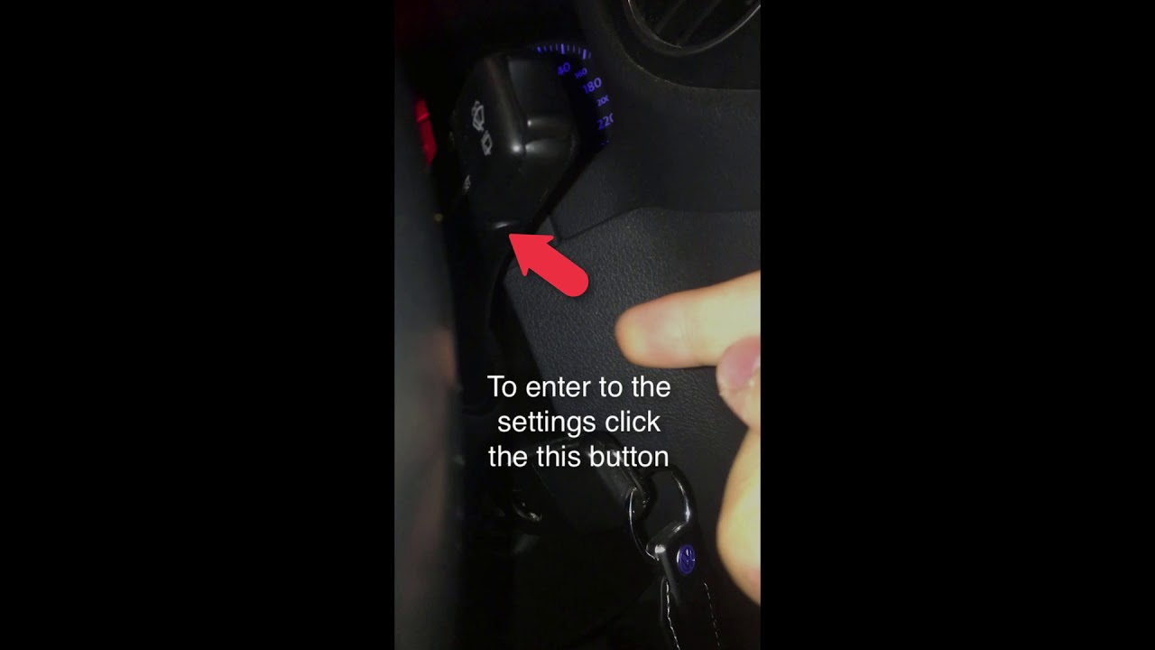 How to change language on VW Golf mk5/6/7