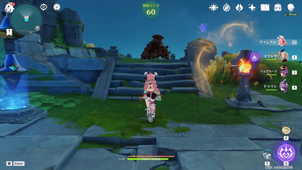 [ 原神 ] 4k （アメサバ）ヘルプが欲しいの？手伝うわよ