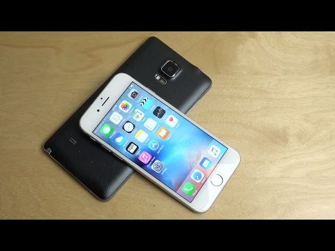 iPhone 6S 카메라는 Samsung Galaxy Note 4보다 낫지 않습니다.