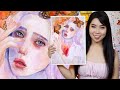 How to Paint Loose Portrait Using Watercolor Tutorial for Beginners | Tagalog Philippines