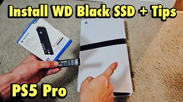PS5 Pro: How to Install WD BLACK SSD + Tips