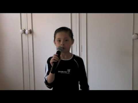 9 year old Jasmine Clarke singing "Ave Maria" by B...