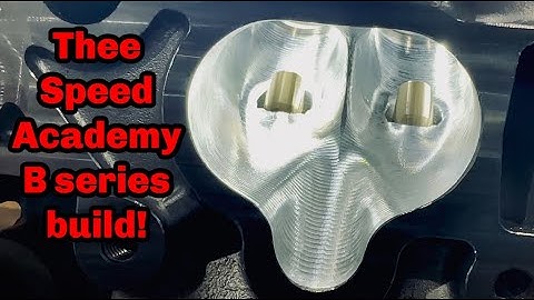 Honda B series build for Speed Academy!