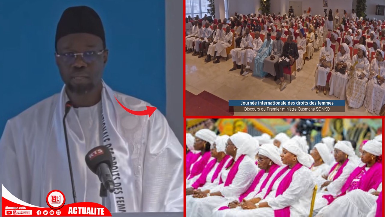 Discours du Premier ministre Sonko à l’occasion de la célébration de la Journée internationale