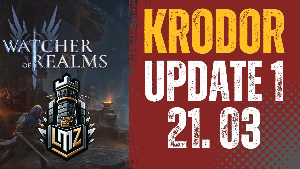 Watcher of Realms - Questing for Krodor, Day 1 