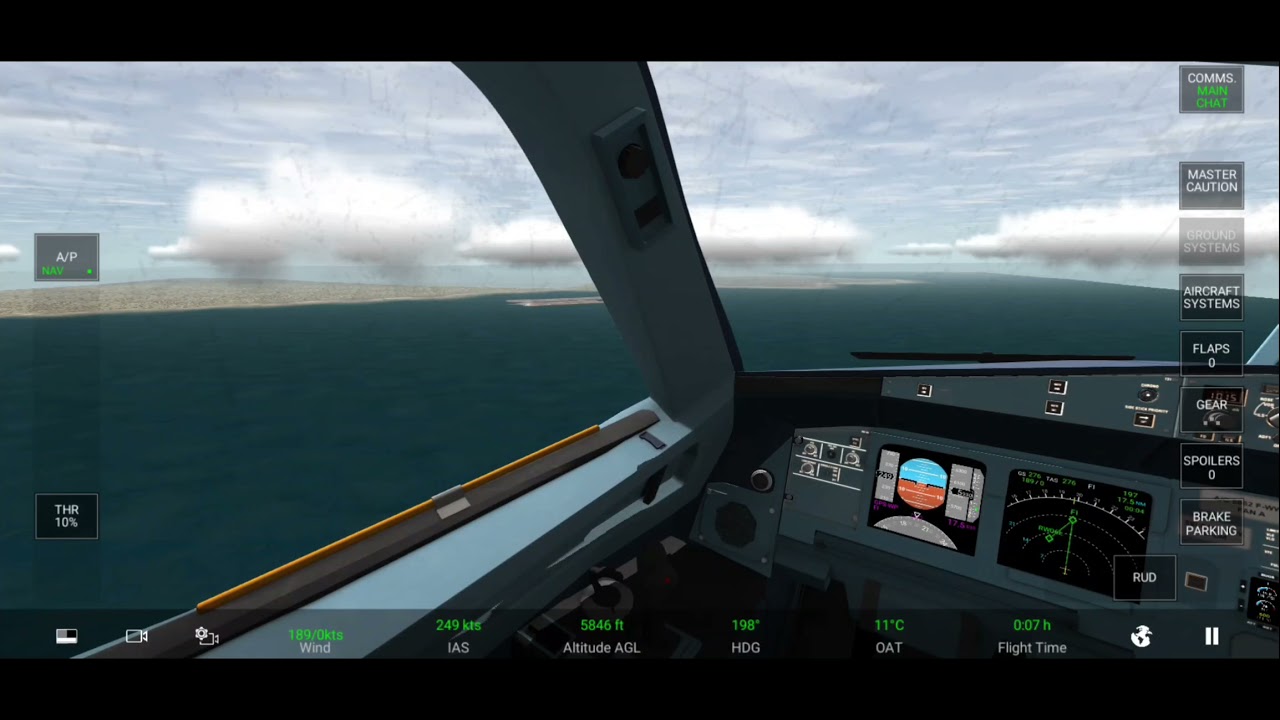 RFS low altitude landing preparation