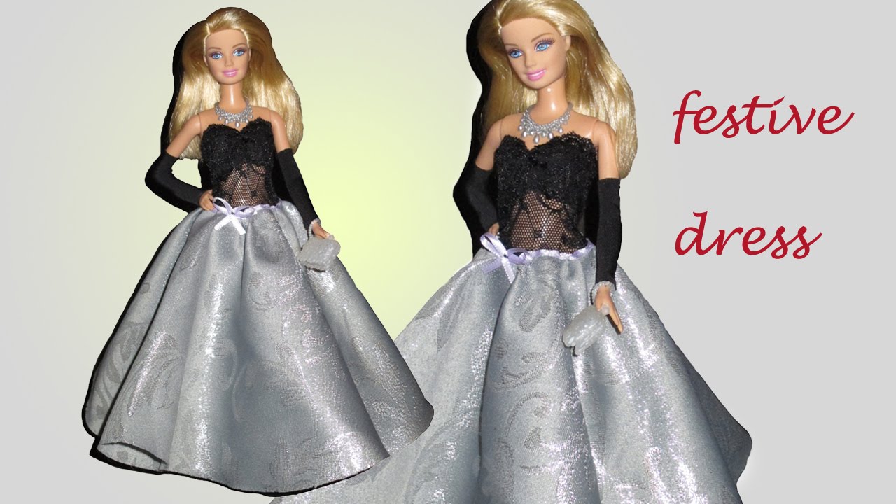 barbie doll dressing video