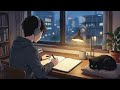 Rainy Tokyo Study Room ☔ Clean Lofi Beats | Japan After Hours Radio