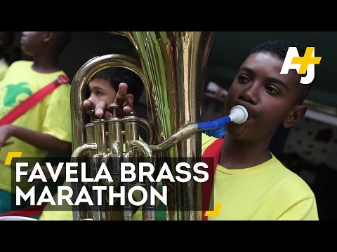 Favela Kids Play Soundtrack To The Rio Olympics