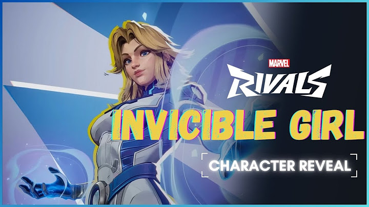 Marvel Rivals - Invisible Woman Character Reveal Trailer