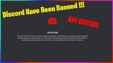 Discord API Outage Problem DO NOT PANIC 😱🥵