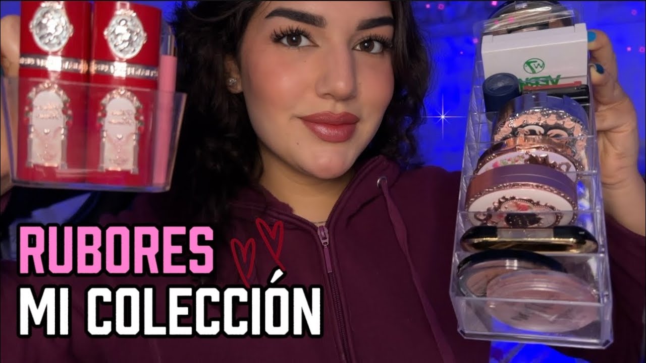 ASMR MI COLECCIÓN DE COLORETES/RUBORES 🥰