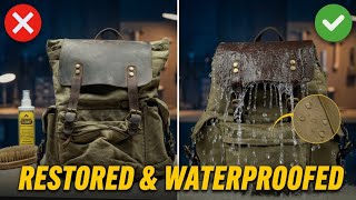 Your Canvas Backpack is Ruined Without This Waterproofing Method