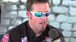 Monster Jam - Path Of Destruction 2013 - Interview With Lucas Oil Crusader Driver, Linsey Weenk