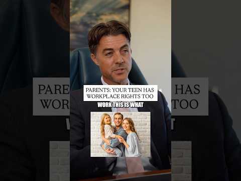 What Every Parent Should Know About Teen Workplace Injuries