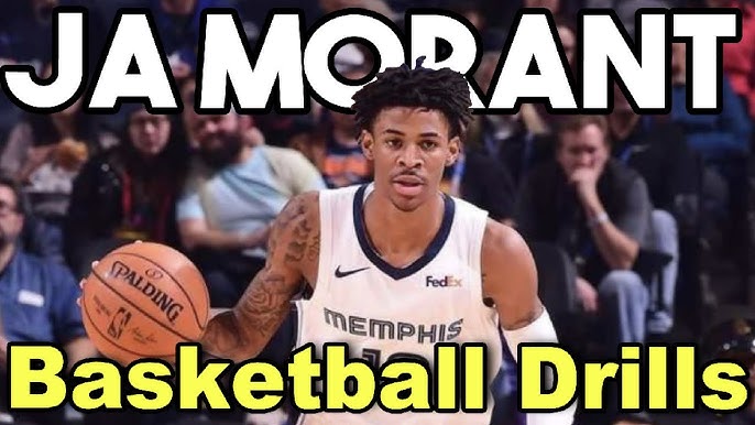 How to draw JA MORANT, MEMPHIS GRIZZLIES - 자 모란트 그리기