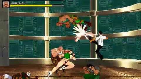 Final Fight Revival new character openbor gameplay 2