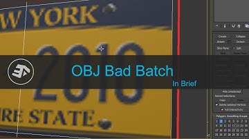 3ds Max - How OBJ Optimize can affect your export? [Tutorial]