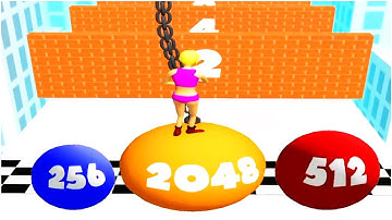 Wrecking Ball 2048 - Gameplay Walkthrough - Levels 1-18