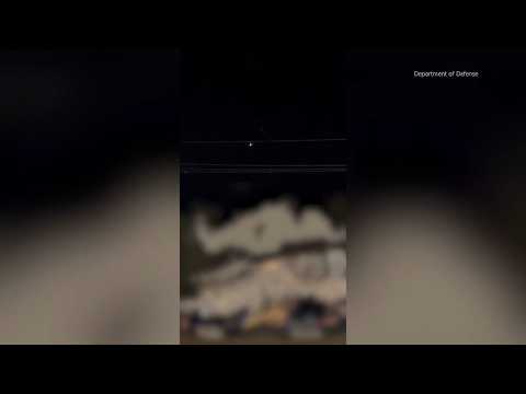 Video of unidentified object flying over Colorado shared by the Pentagon