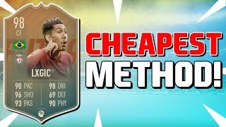 FLASHBACK FIRMINO SBC CHEAPEST METHOD & COMPLETED FIFA 19 ULTIMATE TEAM