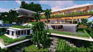 MINECRAFT | MY MODERN MANSION | HARDCORE | SECRET COMMANDS | SECRET TOOLS | MADE MY STEVE-EN-STARK | screenshot 3
