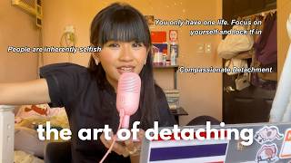how to detach from people as an avoidant myself