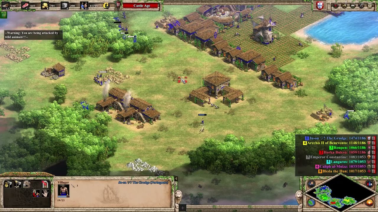 ⚓ Portuguese Civilization Gameplay | Age of Empires II: Definitive Edition