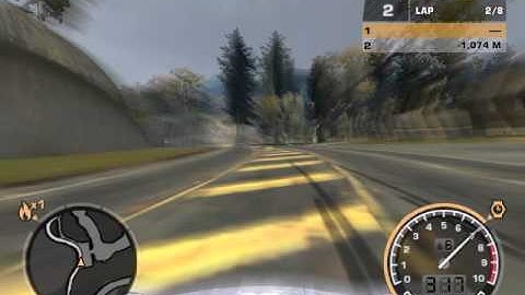 NFSMW Hospital Switchback Lotus Elise + N2O 1:06.40 (No Timebug) Lap by MJSxRacer