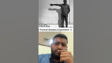 Thermal shadow Experiment 😳😨
