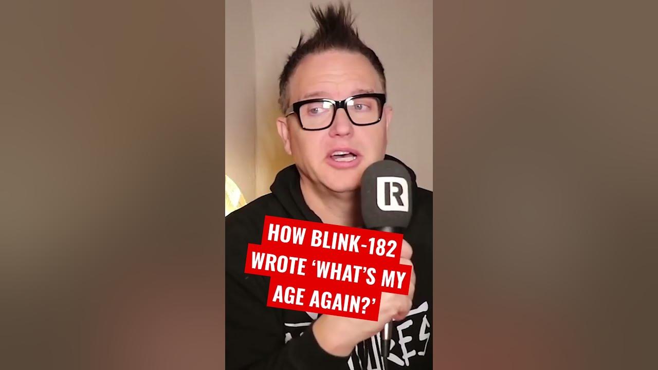 How Blink-182 Wrote ‘What’s My Age Again?’ #shorts