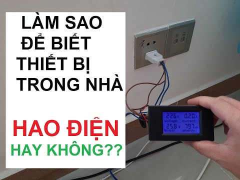 Dụng Cụ Đo Điện Năng Tiêu Thụ Là Gì - Cùng xem THIẾT BỊ ĐO ĐIỆN NĂNG TIÊU THỤ / Review on Indoor Power Consumption Meter