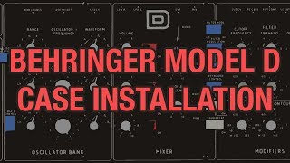 Behringer Model D #02 - Eurorack Case Installation