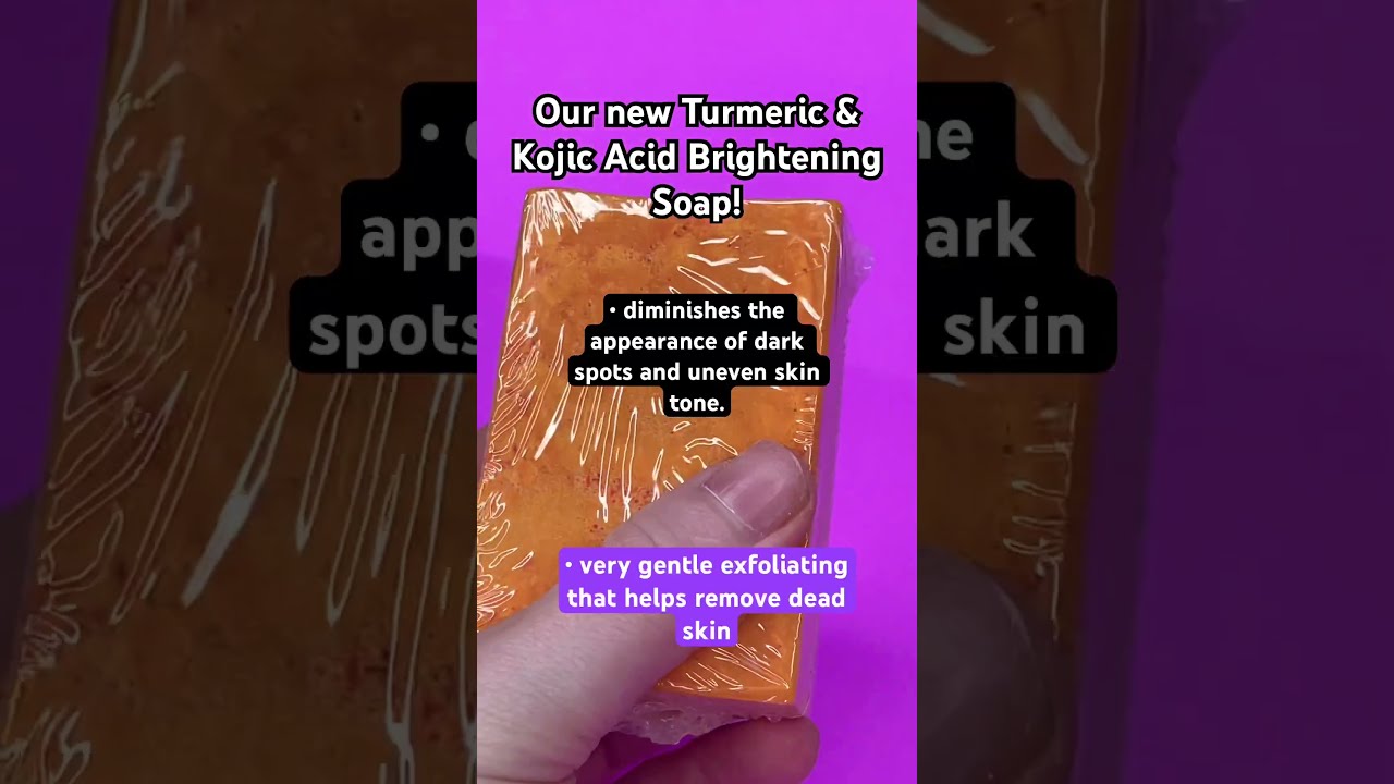 Kojic Acid Turmeric Brightening Soap Kojicacid Kojicacidsoap Kojicsoap Turmericsoap