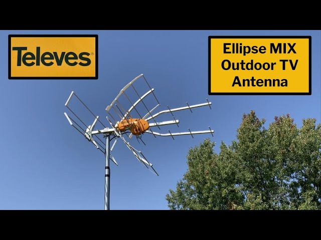 ALL NEW Televes DATBOSS Mix LR Antenna TESTED (w/assembly