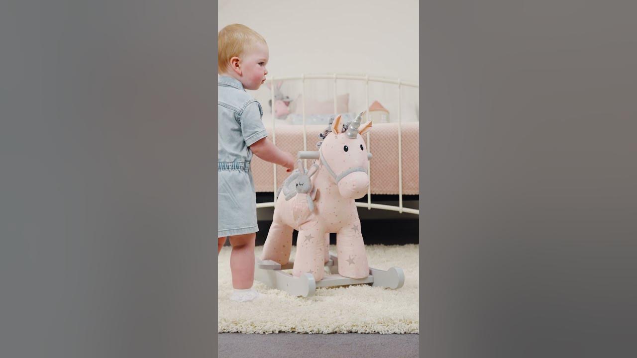 Rocking horses with a twist! ✨  #toddlers #rockinghorse #babytoys