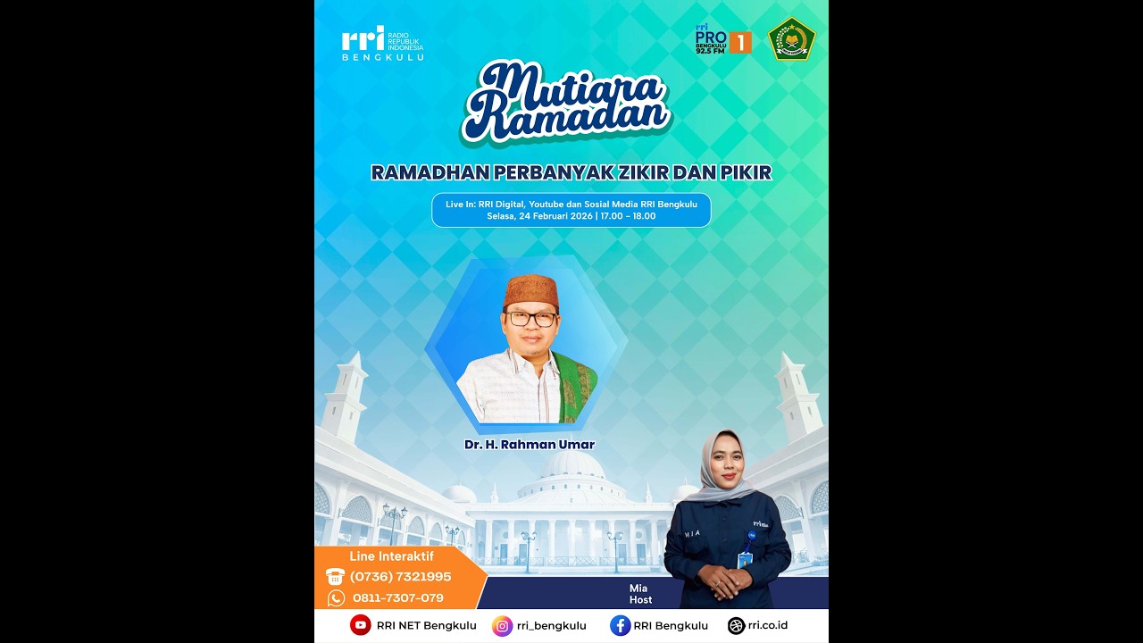 MUTIARA RAMADAN || RAMADAN PERBANYAK ZIKIR DAN PIKIR