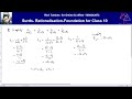 Surds - Rationalisation - Foundation to Class 9 and 10-16th May