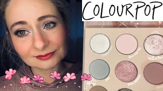 GRWM | COLOURPOP PETALS EN POINTE PALETTE | MILANI HIGHLY RATED MASCARA | MAYBELLINE 4 in 1 GLOW