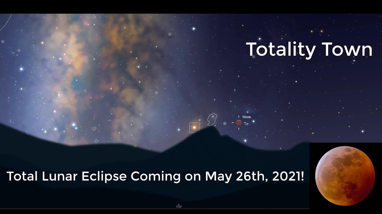 Total Lunar Eclipse Coming on May 26th, 2021! - YouTube