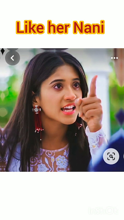 Abhira is like her 🤔❤ || Abhira is like her Nani 💕|| #yrkkh #shorts